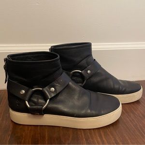 Frye Black Bootie Sneakers
